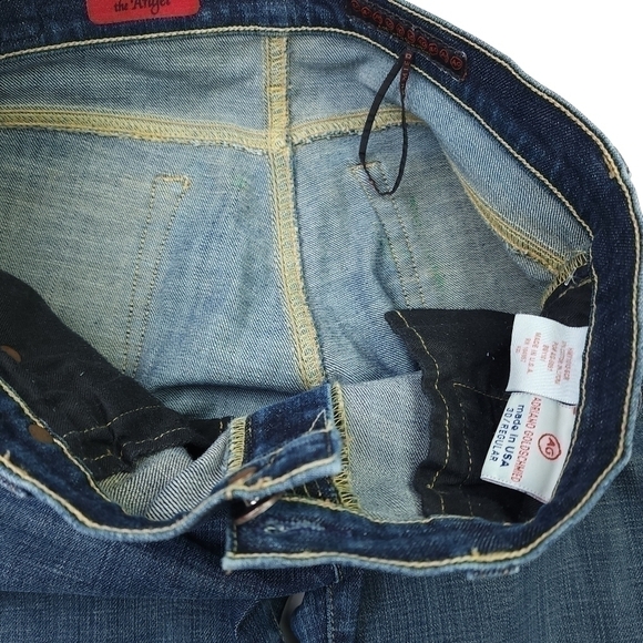 AG Adriano Goldschmied Angel Blue Jean Sz 30 - Picture 9 of 13